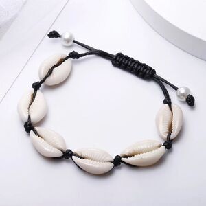 Bohemian Puka Shell Bracelet Adjustable